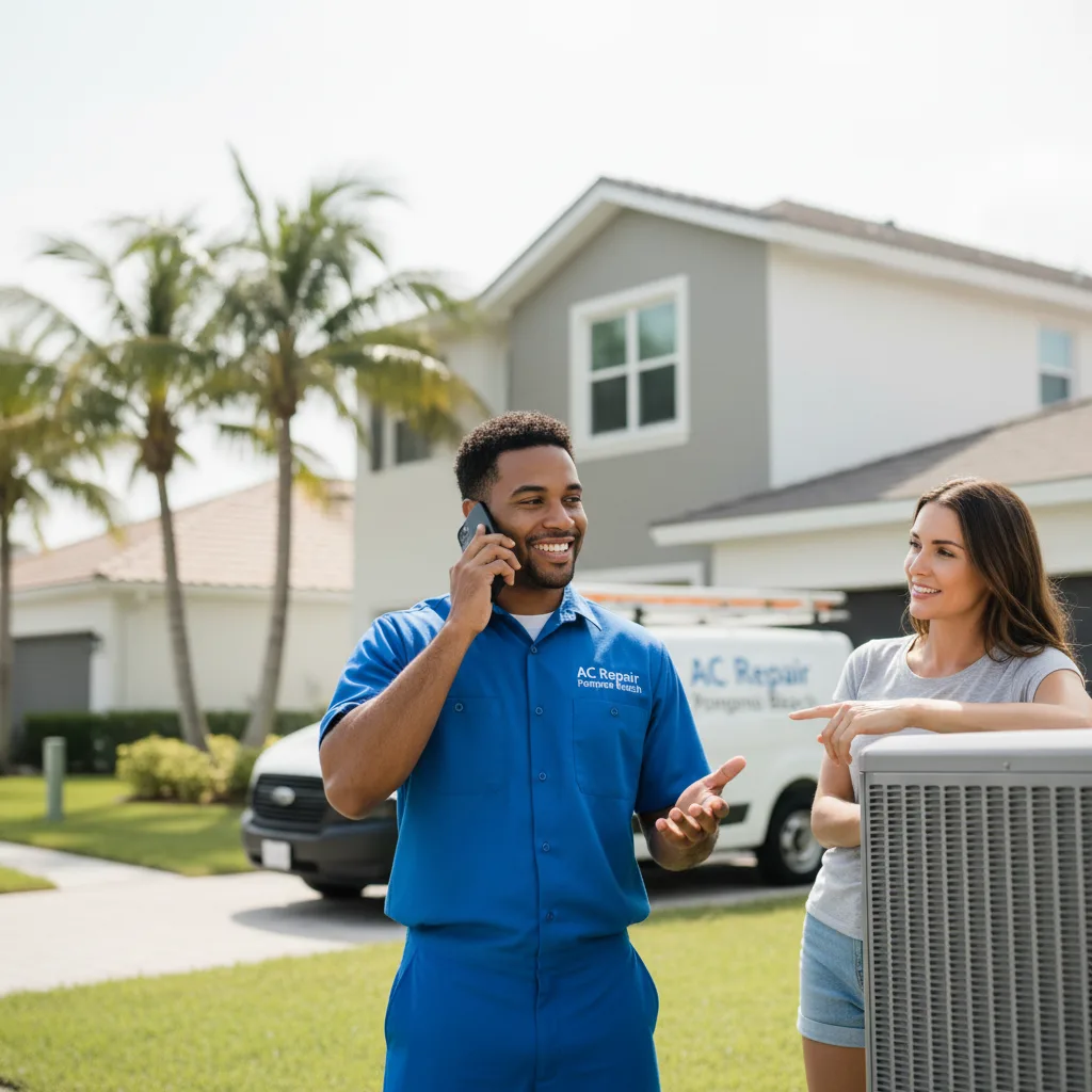 AC Repair Pompano Beach customer support in Harsens Island